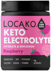 Locako Keto Electrolytes Raspberry 90g