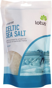 Lotus Celtic Sea Salt - Coarse 500g