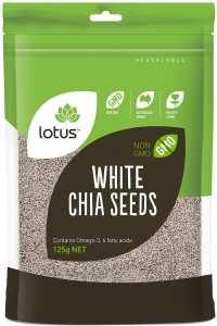 Lotus Chia Seeds White 125g