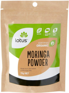 Lotus Organic Moringa Powder 70g
