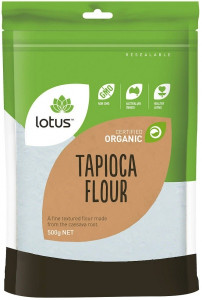 Lotus Organic Tapioca Flour 500g