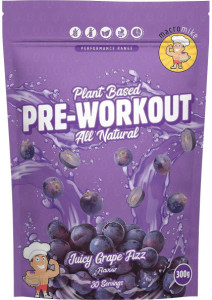 Macro Mike Plant Based Pre Workout Juicy Grape Fizz 300g
