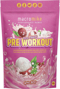 Macro Mike Pre Workout Lychee Berry 300g