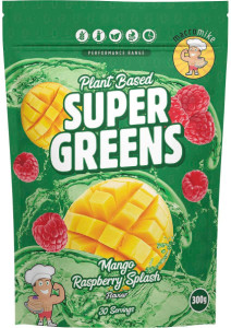 Macro Mike Super Greens Mango Raspberry Splash 300g