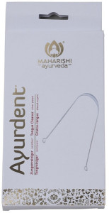 MAHARISHI AYURVEDA Ayurdent Tongue Cleaner Silver Plated