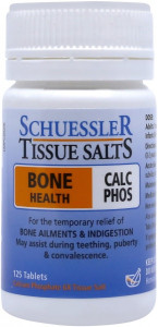 Schuessler Tissue Salts Calc Phos - Bone Health 125 Tabs