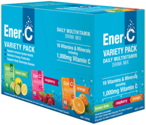 MARTIN & PLEASANCE ENER-C Daily Multivitamin Drink Mix (1000mg Vitamin C) Variety Pack Sachet x 30 P