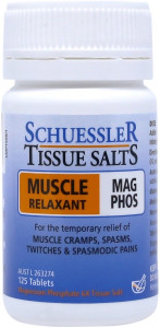 Schuessler Tissue Salts Mag Phos - Muscle Relaxant 125 Tab