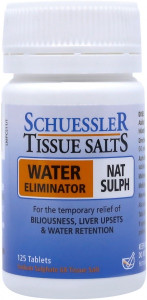 Schuessler Tissue Salts Nat Sulph - Water Eliminator 125 Tab