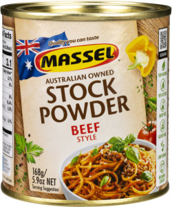 Massel Stock Powder Beef Style 168g
