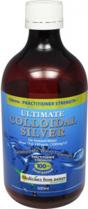 Medicines From Nature Ultimate Colloidal Silver 100PPM Liquid 500ml