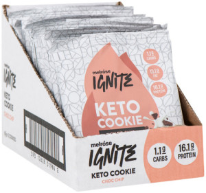 MELROSE Ignite Keto Cookie Choc Chip 60g x 12 Display