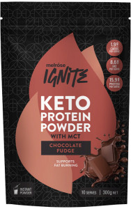 MELROSE Ignite Keto Protein Powder Chocolate Fudge 300g