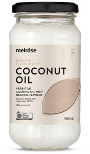 Melrose Organic Coconut Oil Flavour Free 950ml
