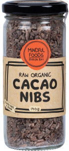 Mindful Foods Cacao Nibs Raw Organic 120g