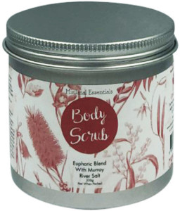 MINIMAL ESSENTIALS Body Scrub Euphoria Blend with Murray River Salt 300g