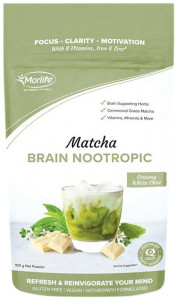 Morlife Matcha Brain Nootropic White Choc 100g