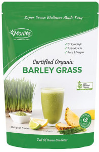 Morlife Organic Barley Grass 200g