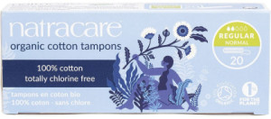 Natracare Tampons (Non-Applicator) Regular 20pk