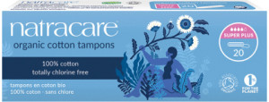 Natracare Tampons (Non-Applicator) Super Plus 20pk