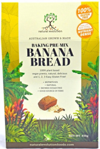Natural Evolution Banana Bread Mix 435g