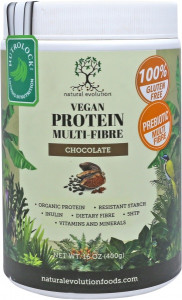 Natural Evolution Vegan Protein Multi-Fibre Chocolate 400g