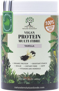 Natural Evolution Vegan Protein Multi-Fibre Vanilla 400g