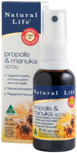 Natural Life Propolis & Manuka Spray 30ml