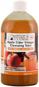 NATURE'S GOODNESS Apple Cider Vinegar Cleansing Tonic 500ml
