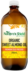 NATURE'S SHIELD Organic Sweet Almond Oil 200ml