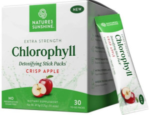 Natures Sunshine Chlorophyll Crisp Apple Sach 2.25g X 30pk