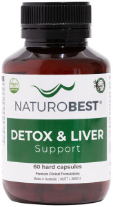 NATUROBEST Detox & Liver Support 60c
