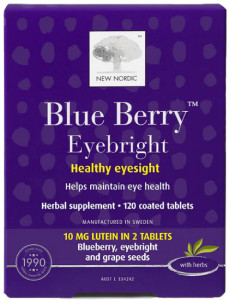New Nordic Blue Berry Eyebright 120Tabs