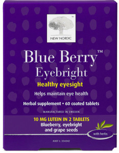 New Nordic Blue Berry Eyebright 60Tabs
