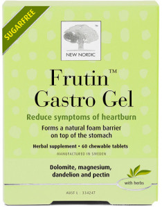 New Nordic Frutin Gastro Gel 60 Chewable Tabs
