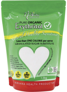 Nirvana Erythritol Pure Organic 1.5kg