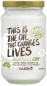 Niulife Extra Virgin Coconut Oil 6x350ml