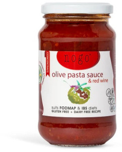 Nogo Olive & Red Wine Pasta Sauce  375g