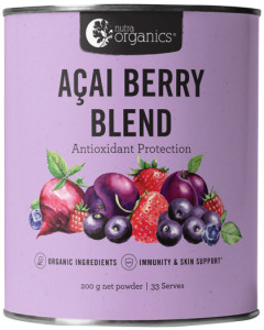 Nutra Organics Acai Berry Blend 200g