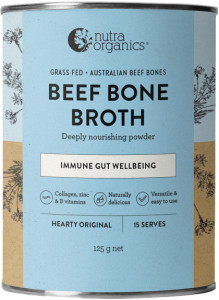 Nutra Organics Beef Bone Broth Hearty Original 125g