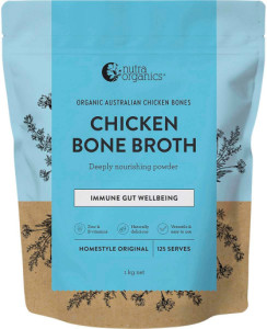 Nutra Organics Chicken Bone Broth Homestyle Original 1kg