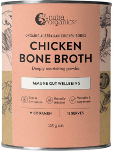 Nutra Organics Chicken Bone Broth Miso Ramen 125g