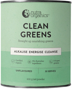 Nutra Organics Clean Greens 200g