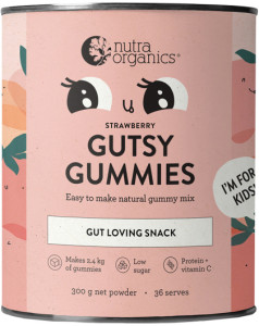 Nutra Organics Gutsy Gummies Strawberry 300g