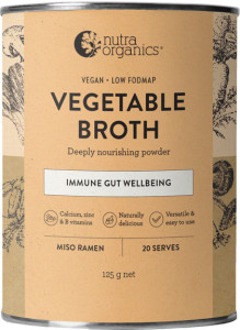 Nutra Organics Vegetable Broth Miso Ramen 125g