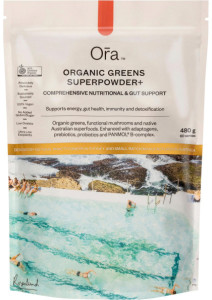 Ora Health Organic Greens Superpowder+ 480g