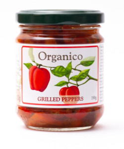 Organico Peppers Grilled 190g