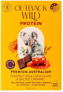 Outback Wild Protein Coconut Milk Choc Salted Caramel 20g