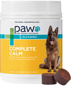 PAW By BLACKMORES Complete Calm (For Dogs approx 60 Chews) 300g 