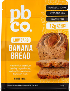 PBco Banana Bread Low Carb 350g